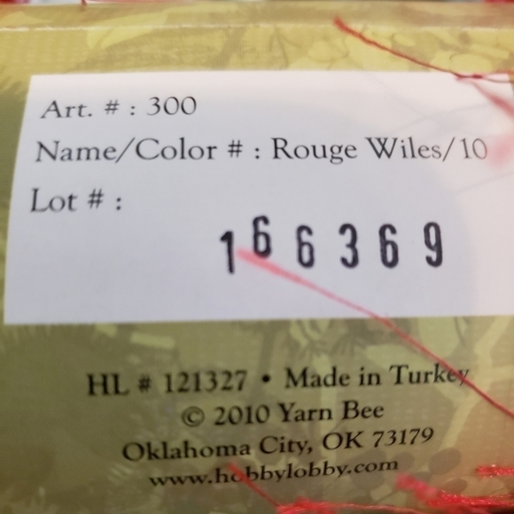 😄Pick 3/$24:  Lion brand Yarn.Fun Fur and Haunt Fur. RED - Picture 2 of 5